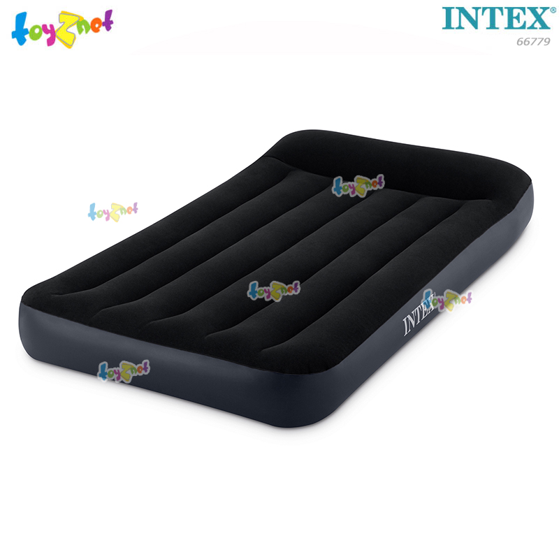 Intex TWIN Built-in Elec. Pump Pillow Rest Classic Airbed 0.99 x 1.91 x 0.30 m. No.66779