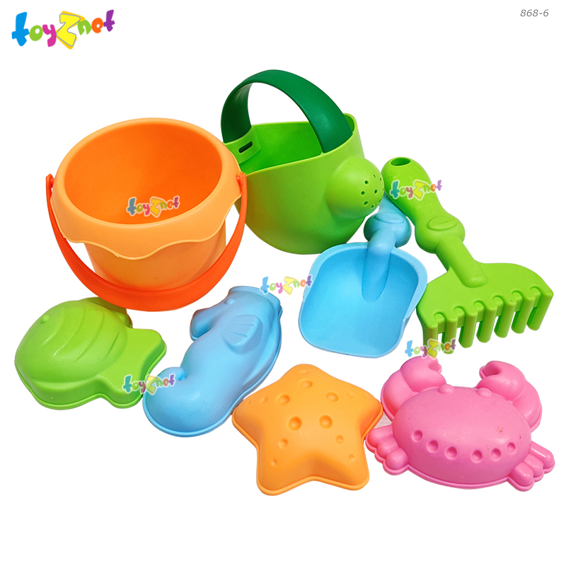 Toyznet beach set Soft Material (Green-Orange) no.868-6