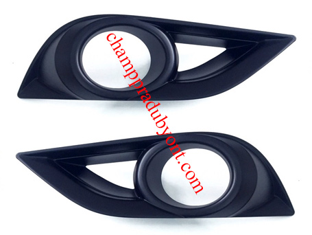 ครอบไฟตัดหมอก MAZDA BT-50 PRO 2012-2015 ดำ