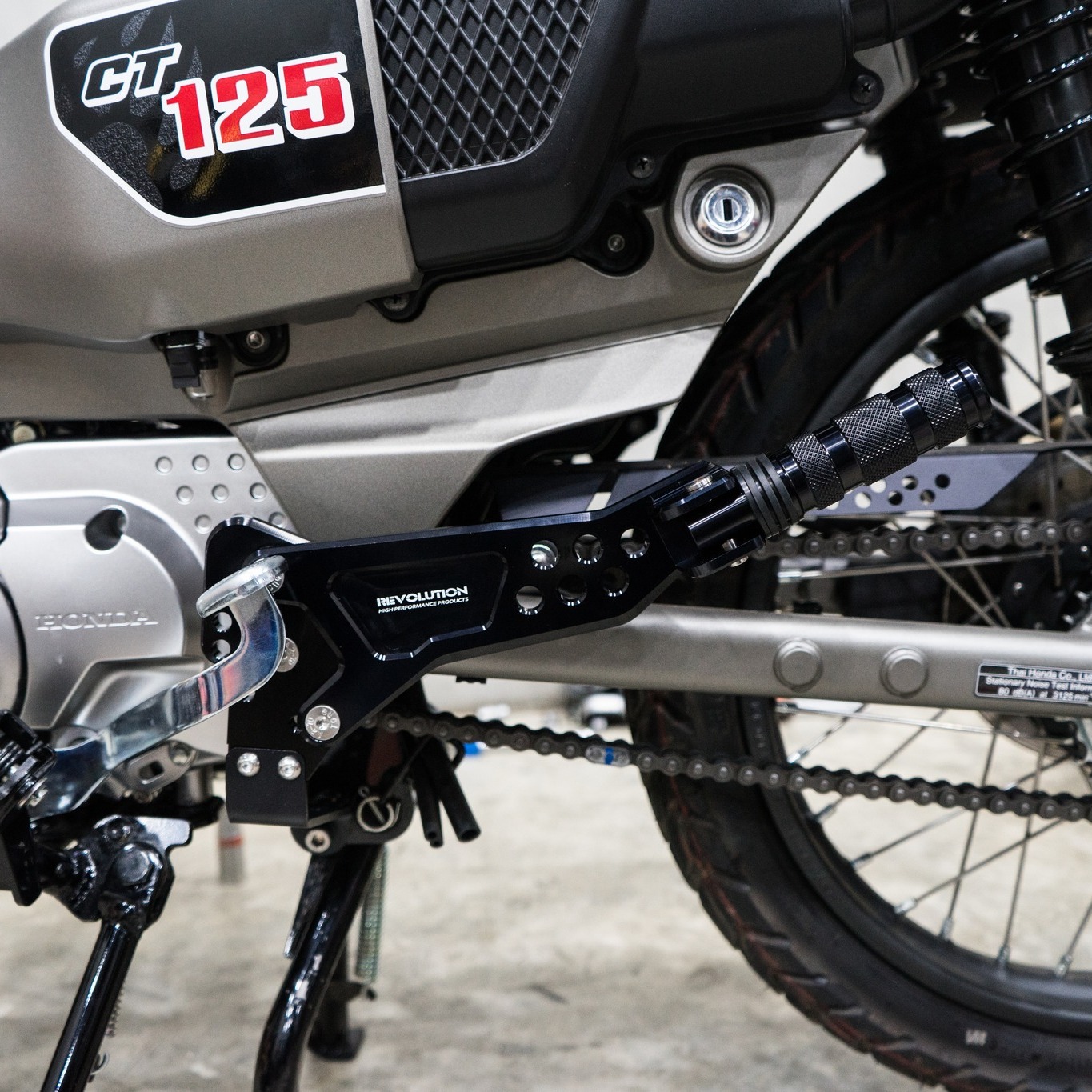 ชุดสเตร์พักเท้าหลัง REVOLUTION V2 CT-125 RR. Footrest Brackets REVOLUTION V2 CT-125