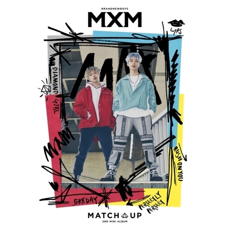 [PRE-ORDER] MXM (BRANDNEWBOYS) - 2nd Mini Album "MATCH UP" (M Ver.)