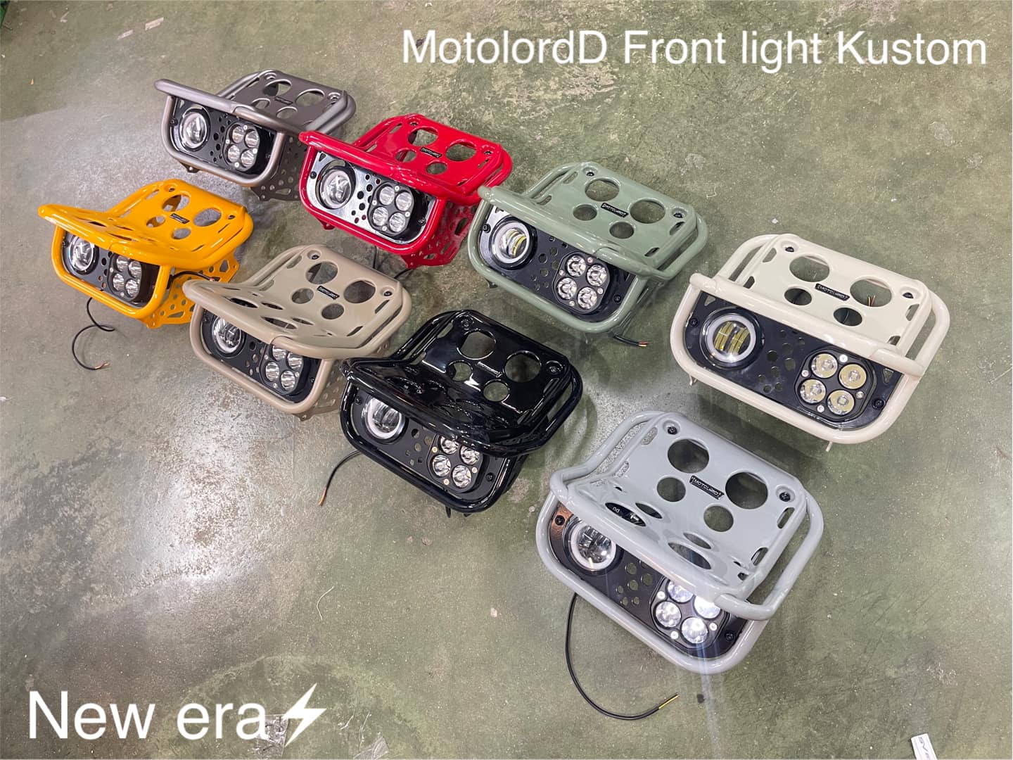 ไฟหน้าCT125 Motolord ไฟกลม+เหลี่ยม 6100฿
