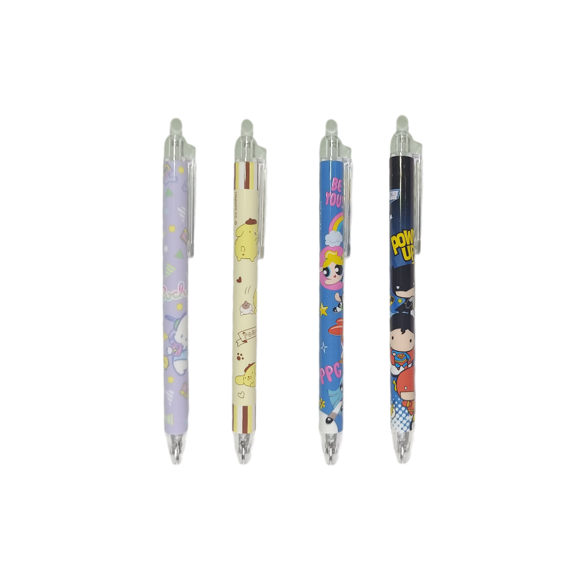 Pen Ball Sanrio Characters ปากกาลูกลื่นแบบกด หมึกสีน้ำเงิน ขนาด 0.5 mm ลายการ์ตูน ลิขสิทธิ์ซานริโอ