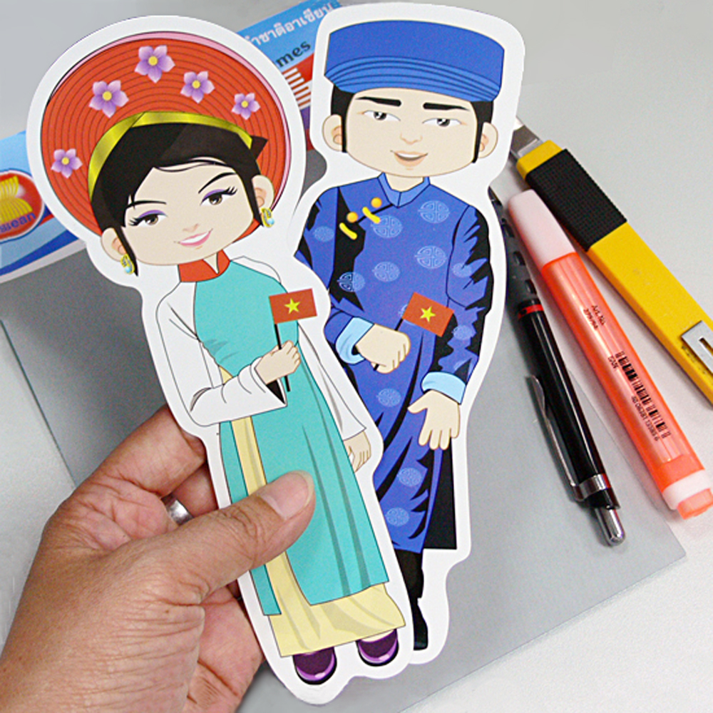 ชุดตุ๊กตาประจำชาติอาเซียน ASEAN'S National Costumes ET-701