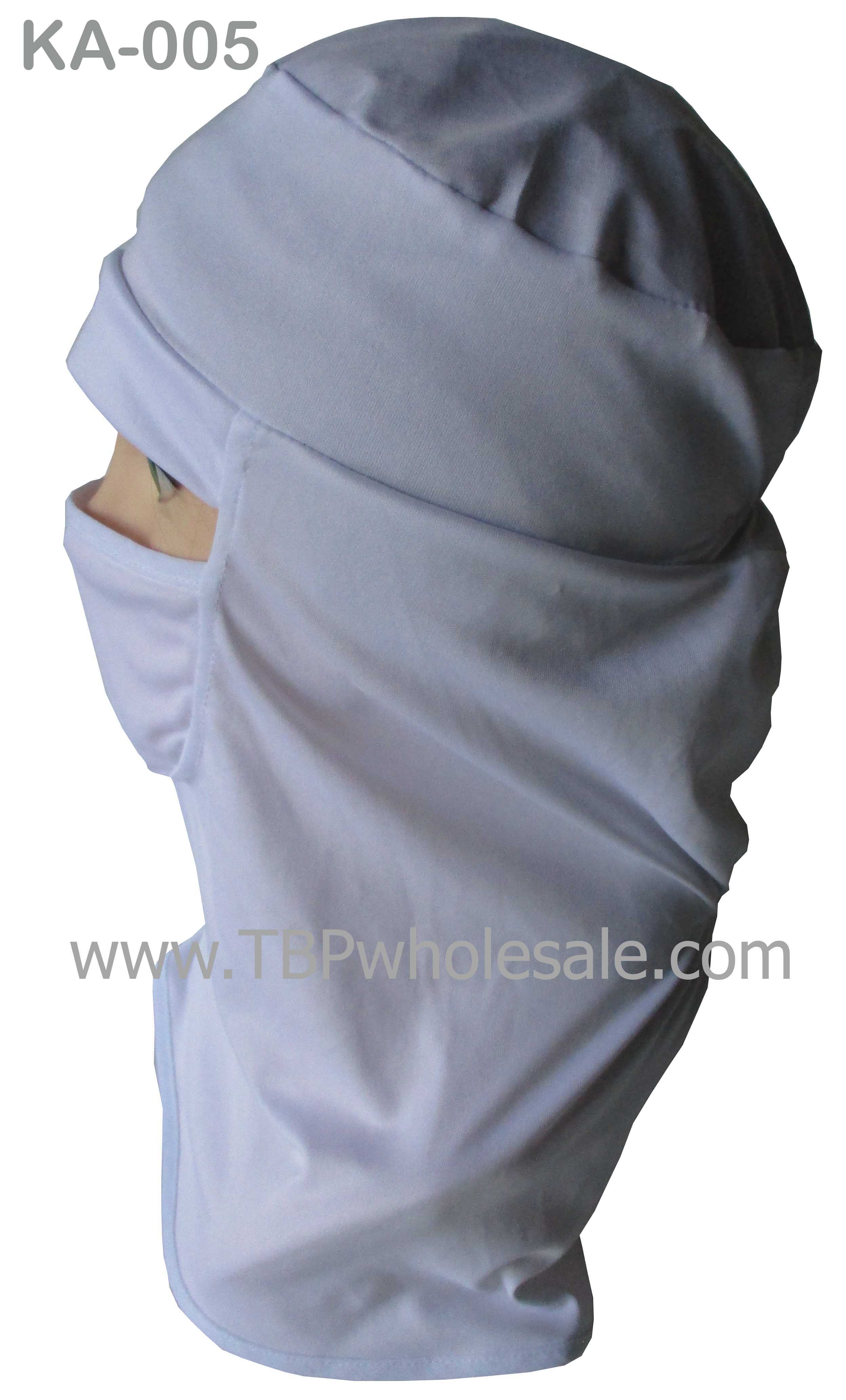 KA-005===ราคาส่ง 95 บาทต่อใบ ขั้นต่ำ 100 ใบ หมวกคลุมผมยาวประบ่า ผ้ายืดทั้งใบมีหน้ากากปิดปาก(ไมโครหนา) สนใจติดต่อ 081-0110084/02-3972066