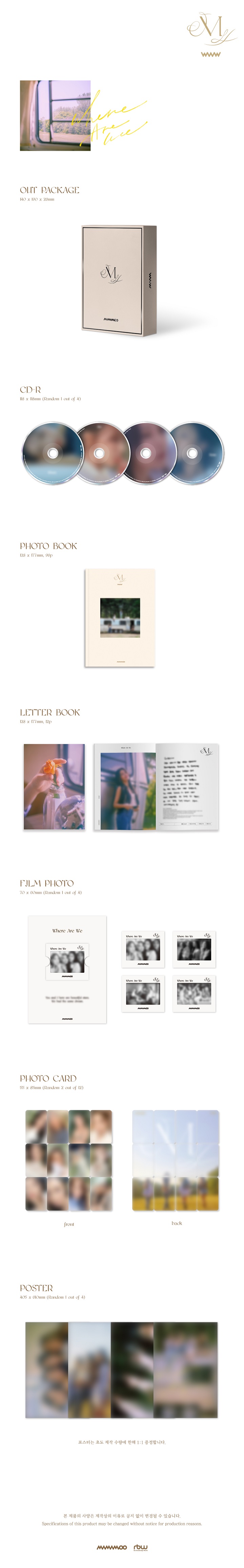 [PRE-ORDER] MAMAMOO - 11th Mini Album "WAW"