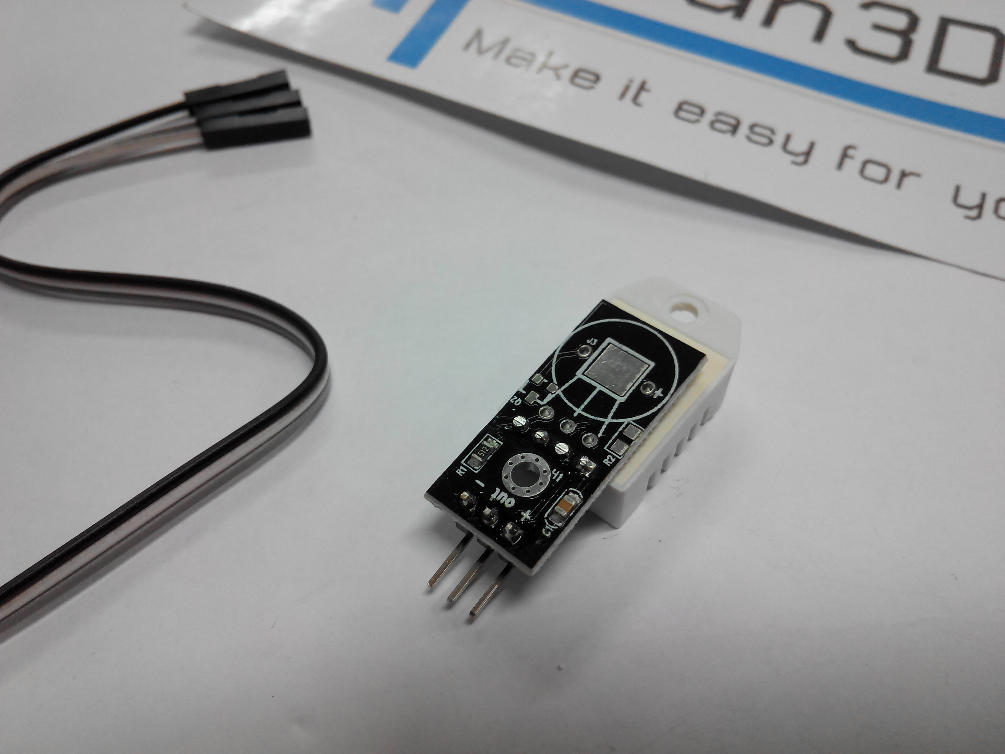 DHT22 Digital Temperature and Humidity Sensor AM2302 + PCB with Cable