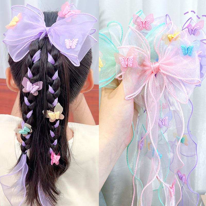 บ้านพลู 🏠 โบว์ติดผม สีหวาน โบว์ถักผม แฟชั่น ผมสวย โบว์ใหญ่