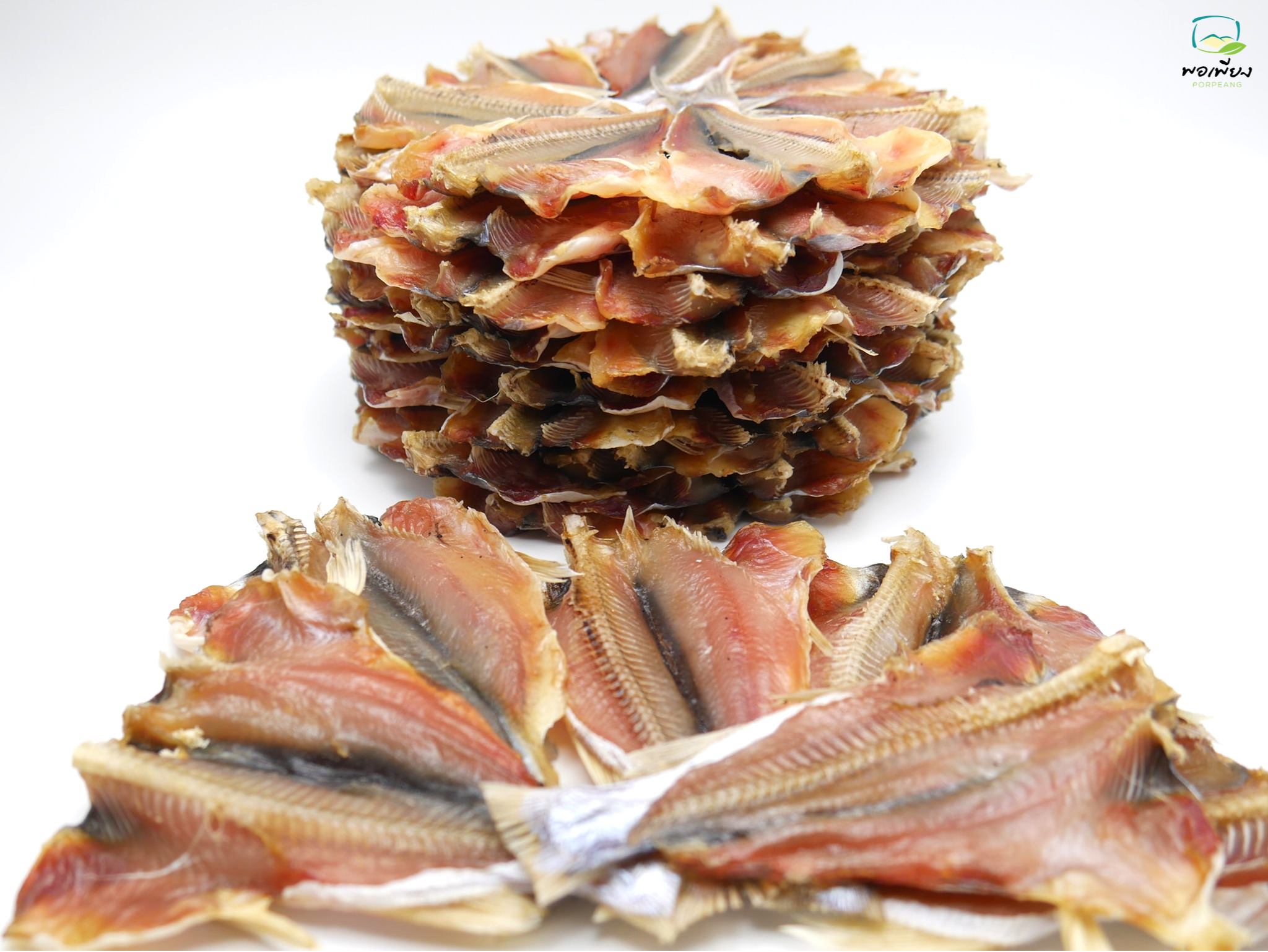 ปลาหัวโม่งตากแห้ง แพค 10วง(ปลีก)