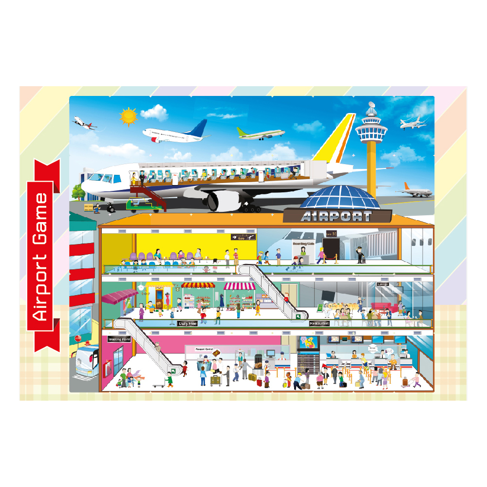 เกมจับคู่ บัตรคำชุดคำศัพท์สนามบิน ET-311