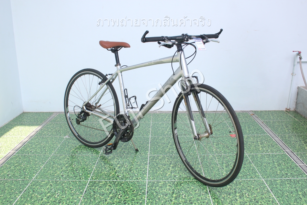จักรยานไฮบริดญี่ปุ่น - ล้อ 700c - มีเกียร์ - อลูมิเนียม - Specialized Elite Sirrus - สีเงิน [จักรยานมือสอง]