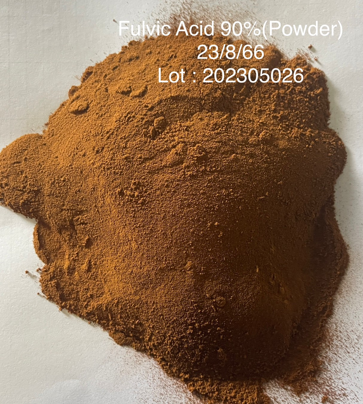 Full effect Fulvic acid 90% Powder ผงฟูลวิก คุณภาพสูง ฟูลวิกแอซิด 90% + อะมิโน5% ช่วยการดูดซึมและลำเลียงธาตุอาหาร ปุ๋ย ยาและฮอร์โมนพืช บรรจุ 1 กิโลกรัม (R)