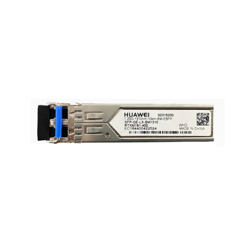 HUAWEI SFP-GE-LX-SM1310 (02315200) Optical Transceiver, SFP, GE, Single-mode Module (1,310 nm,10 km, LC) BY BILLIONARE SECURETECH HUAWEI SFP-GE-LX-SM1310