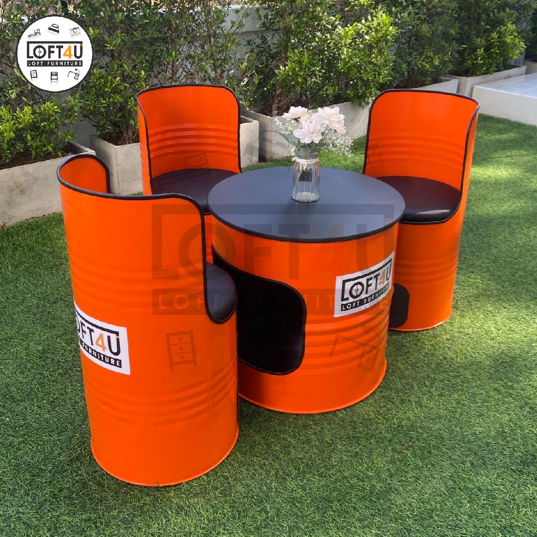 coffee table set : 3 seats