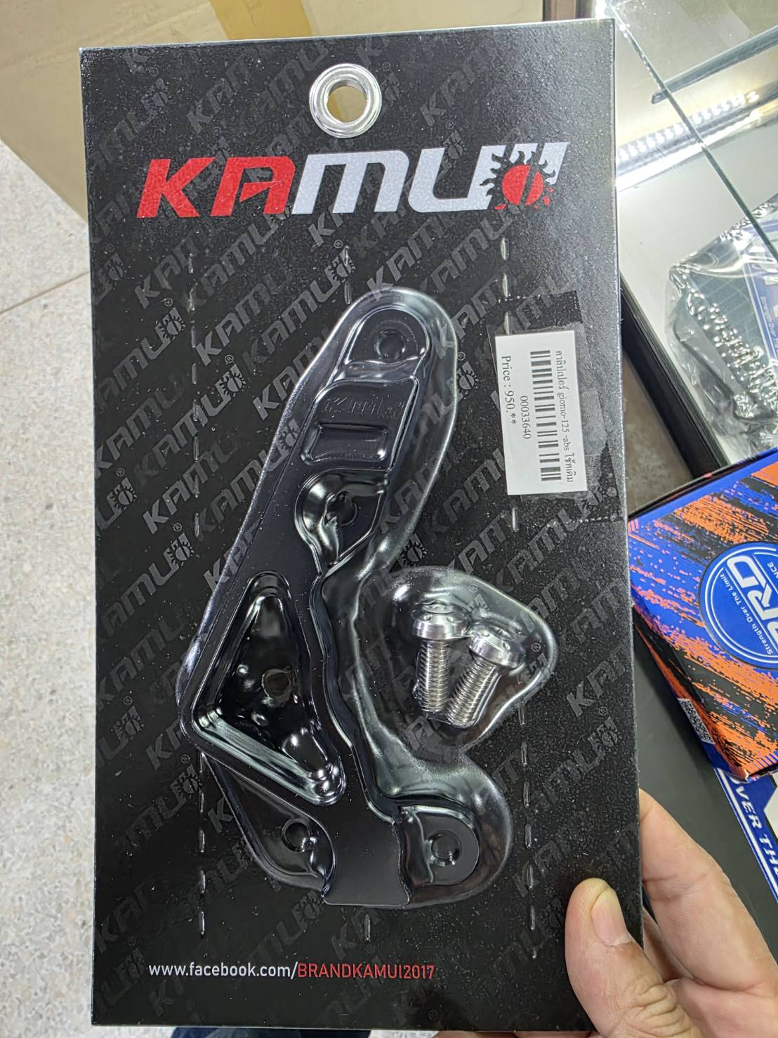 คาลิปเปอร GIORNO+ ABS ปั้ท Brembo 2 pot โช็คเดิม จาน 220mm สีเงิน สีดำ ราคา950