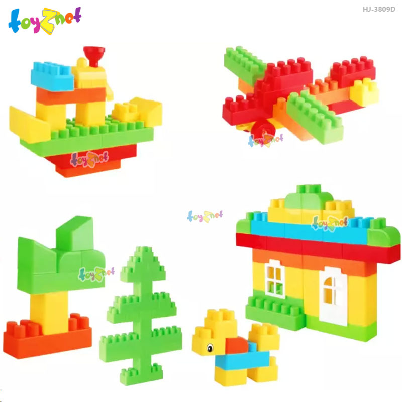 Toyznet ส่งฟรี บล็อคตัวต่อ 105 ชิ้น รุ่น HJ-3809D