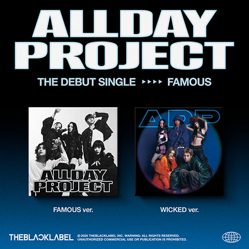 [PRE-ORDER] ALLDAY PROJECT - The Debut Single Album "FAMOUS"
