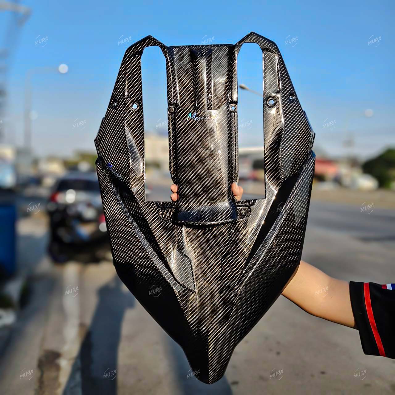 หน้าซิ่ง Forza 350 งาน dry cabon สนิททุกจุด ประกัน1ปี มีลาย2 ลาย4 ราคา12000