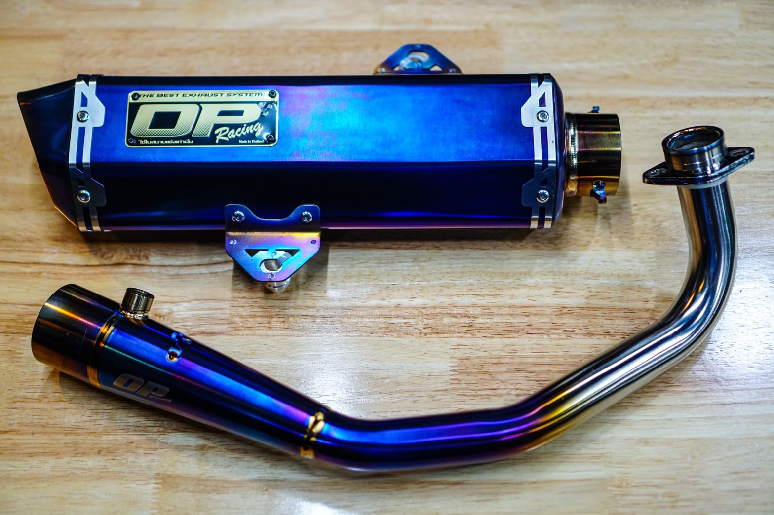 ท่อ OP racing full thaitanium HONDA Forza350 ราคา18500