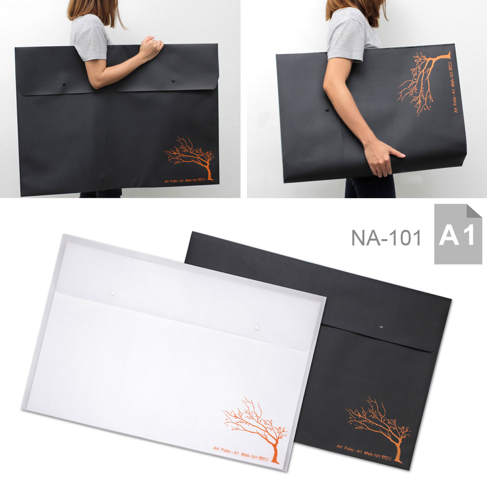 ซองกระดุม A1 แนวนอน อาร์ตโฟลิโอ NA-101