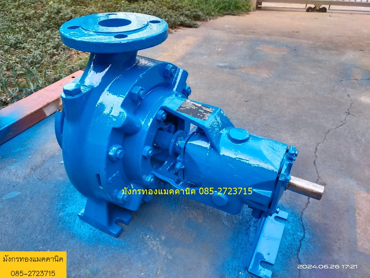 ปั๊มน้ำ Calpeda รุ่น N 50-200A made in Italy ท่อน้ำเข้า 2.5 นิ้ว ออก 2 นิ้ว ส่งสูง 55 เมตร ได้น้ำสูงสุด 1,000 ลิตรต่อนาที ใช้กับมอเตอร์ 15 แรง ใบพัดสวย พร้อมใช้งาน