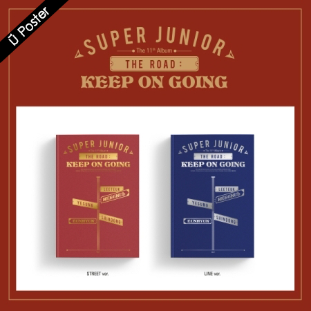 [PRE-ORDER] SUPER JUNIOR - 11th Album Vol.1 "The Road : Keep on Going"