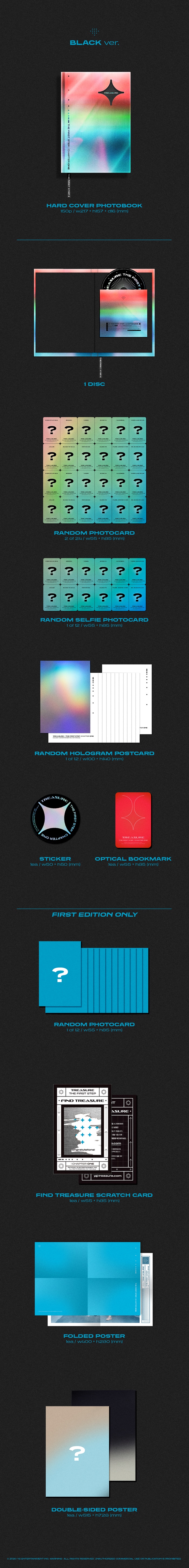 [PRE-ORDER] TREASURE - 1st Single Album "THE FIRST STEP : CHAPTER ONE"