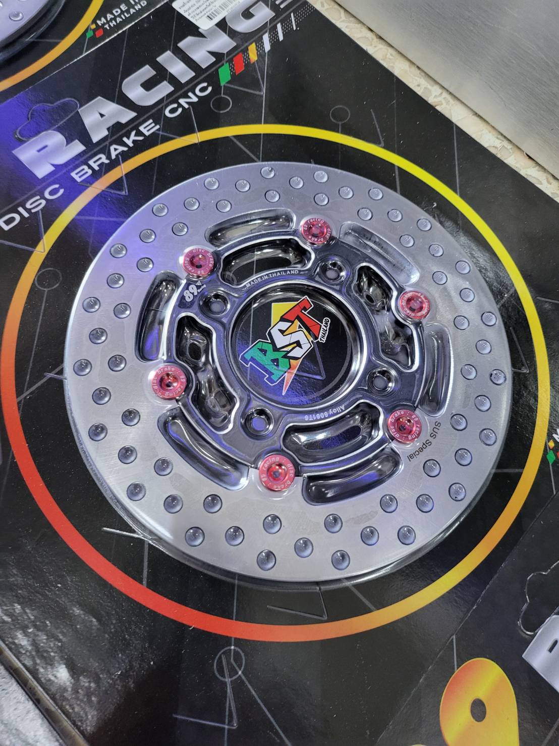 จานหน้า Giorno ไม่มีAฺBS Boshi 190mm ราคา950