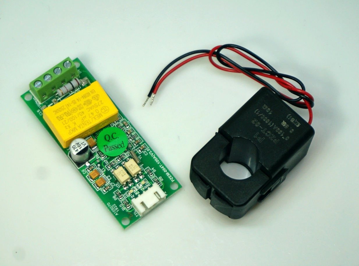 PZEM-004T Watt-hour meter module with Split-Core Transformer