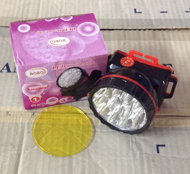 ไฟฉาย จับกบ 1599 LED 15 ดวง