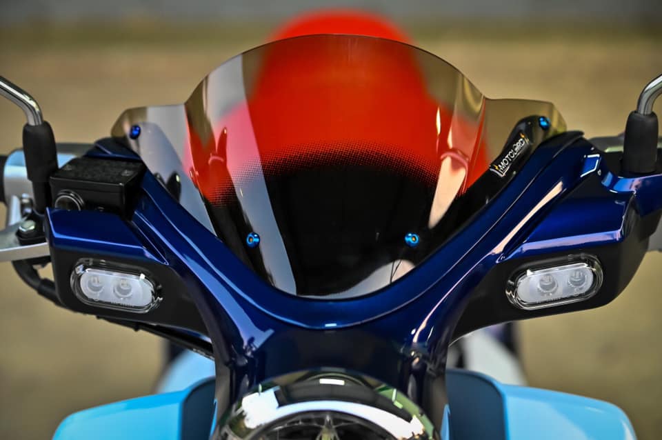 ชิวหน้า MotoLordD HONDA C125 V.1 ราคา 1500 สีแดง เทา ดำ น้ำเงิน ดำด้าน