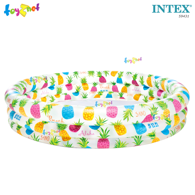 Intex Pineapple Splash Pool Set 1.32x0.28 m no.59431
