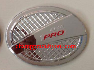 ครอบฝาถังน้ำมันโครเมี่ยม MAZDA BT-50 PRO 12-16 (V.2)
