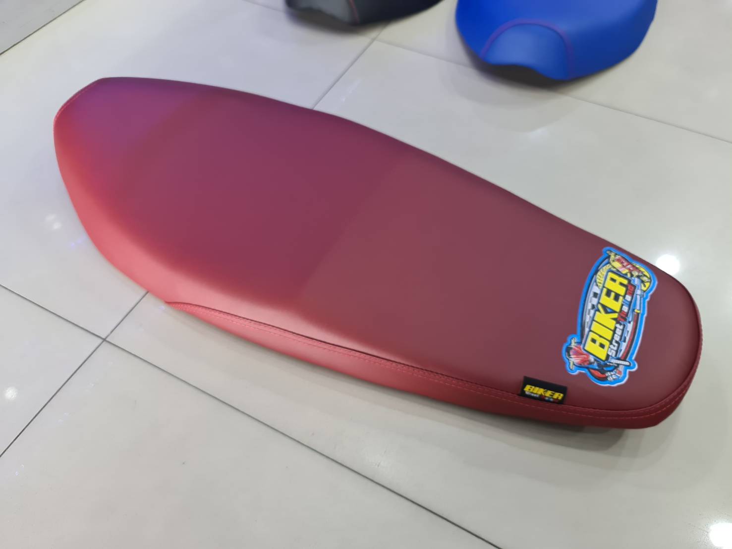 เบาะปาดบาง Wave 110 i 2013-2018 ลายbiker ราคา320