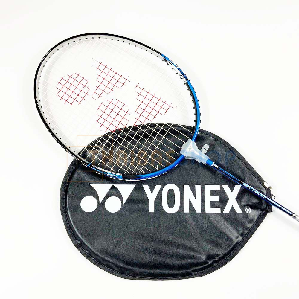 (ของแท้ 100%) ไม้แบดมินตั้น ไม้แบด พร้อมซอง Yonex รุ่น B7000 สีน้ำเงิน