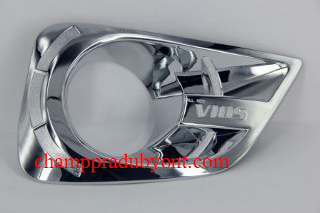 ครอบไฟตัดหมอกโครเมี่ยม TOYOTA VIOS 13-16 (V.2)