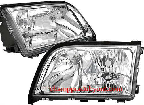 ไฟหน้าเพชร BENZ S-CLASS W140 92-98 ขาว