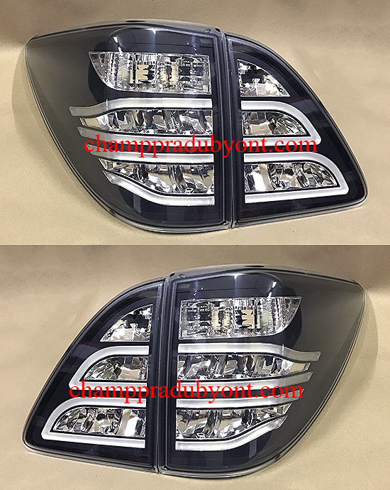 ไฟท้าย MAZDA BT-50 PRO 2012-2015 ดำ LED