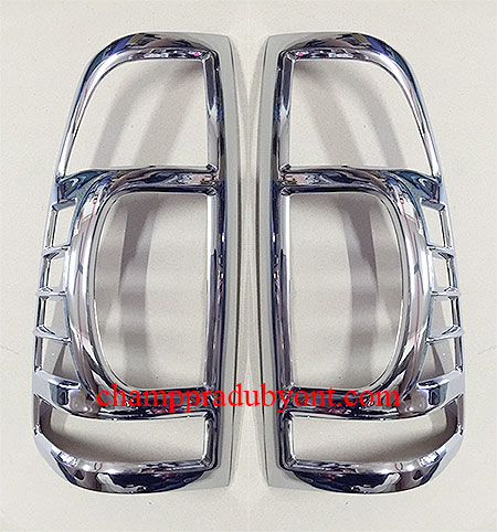 ครอบไฟท้ายโครเมี่ยม ISUZU D-MAX 07-11 (V.2)