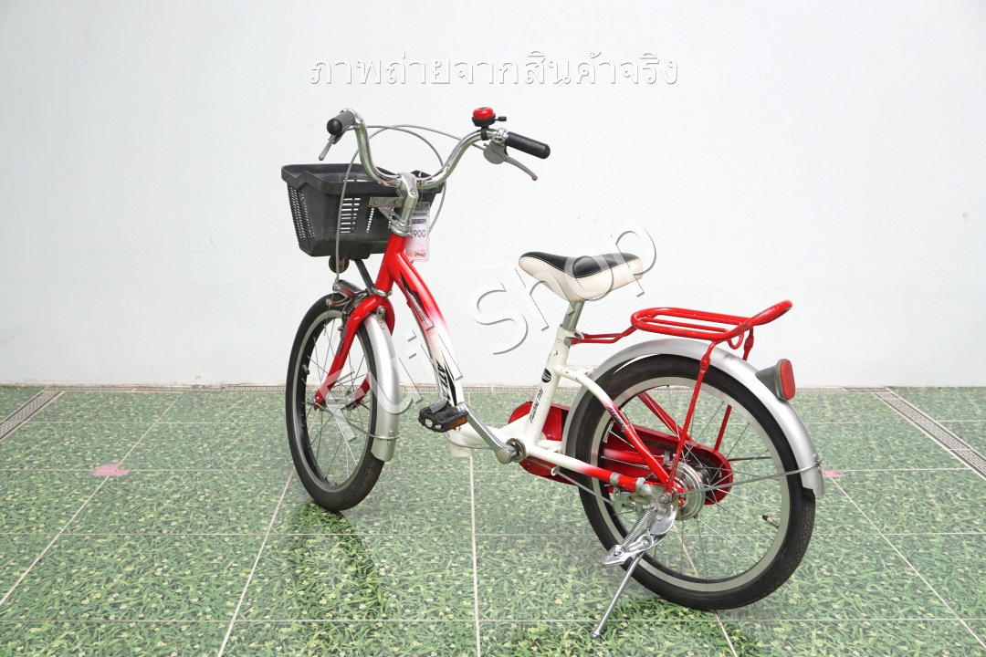 จักรยานเด็กญี่ปุ่น - ล้อ 18 นิ้ว - ไม่มีเกียร์ - สีแดง [จักรยานมือสอง]