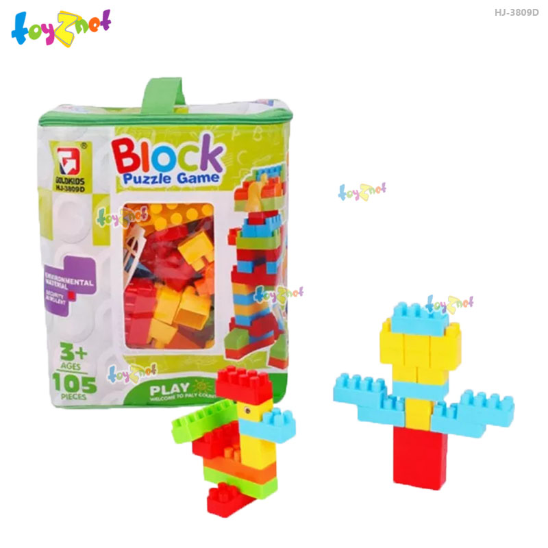 Toyznet ส่งฟรี บล็อคตัวต่อ 105 ชิ้น รุ่น HJ-3809D