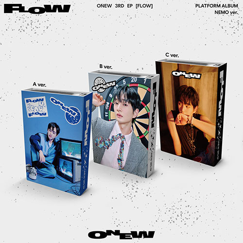 [PRE-ORDER] ONEW - 3rd Mini Album "FLOW" (NEMO ver.)