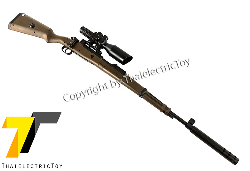ปืนยิงลูกกระสุนเจล KAR 98K II ยาว 1.10 เมตร แถมกระสุนเจลขนาด 7-8 mm 500 นัด