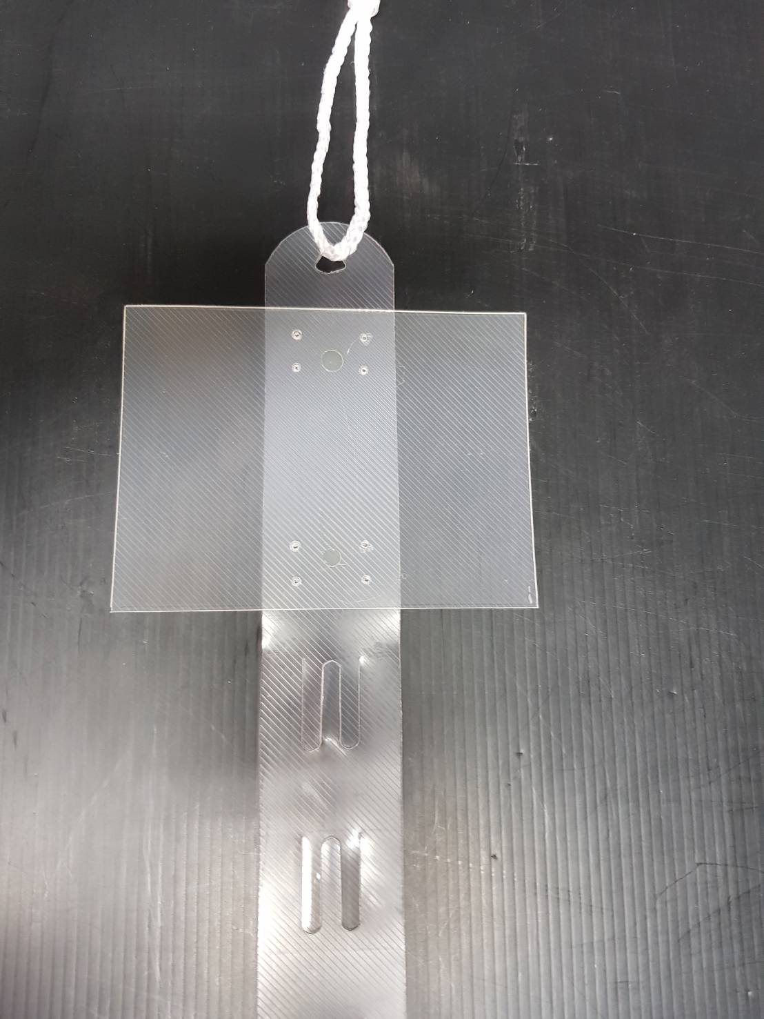 สายแขวน PVC. รุ่นมีหัวป้าย