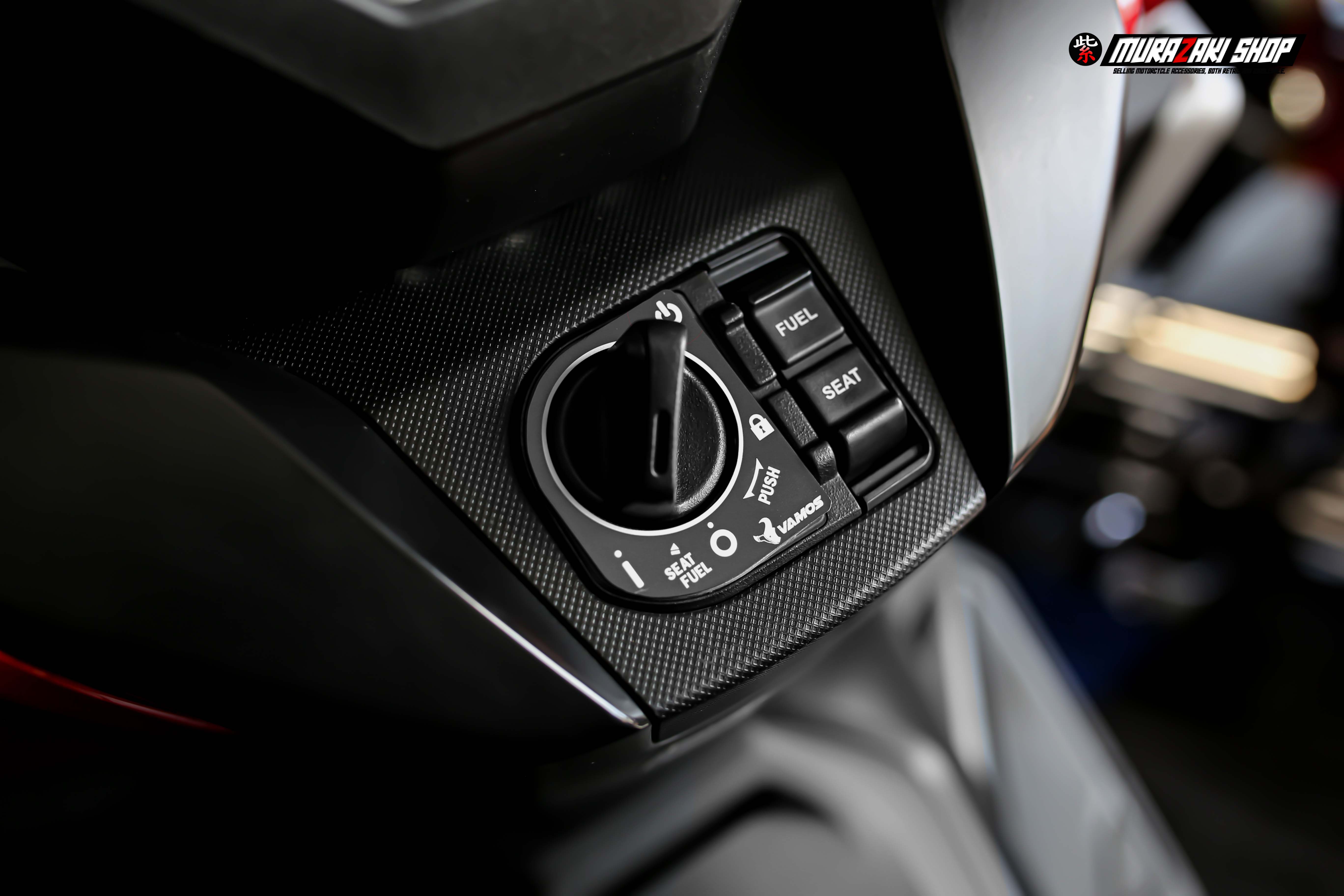 ครอบกุญเเจ VAMOS FORZA 300-350มี 2 แบบ - อลูมิเนียม 140.ไทเทเนียมแท้210