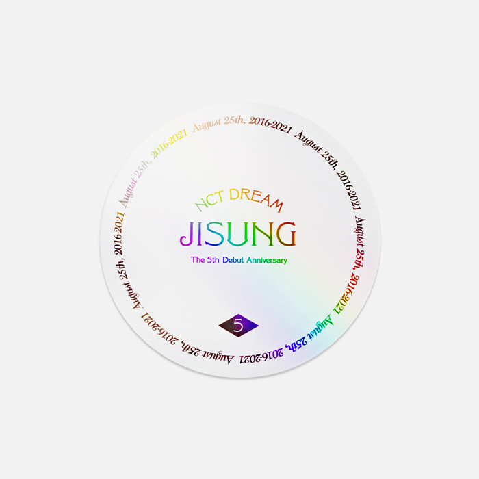 [PRE-ORDER] NCT DREAM - 5th ANNIVERSARY "Memory Aurora Glass SET"