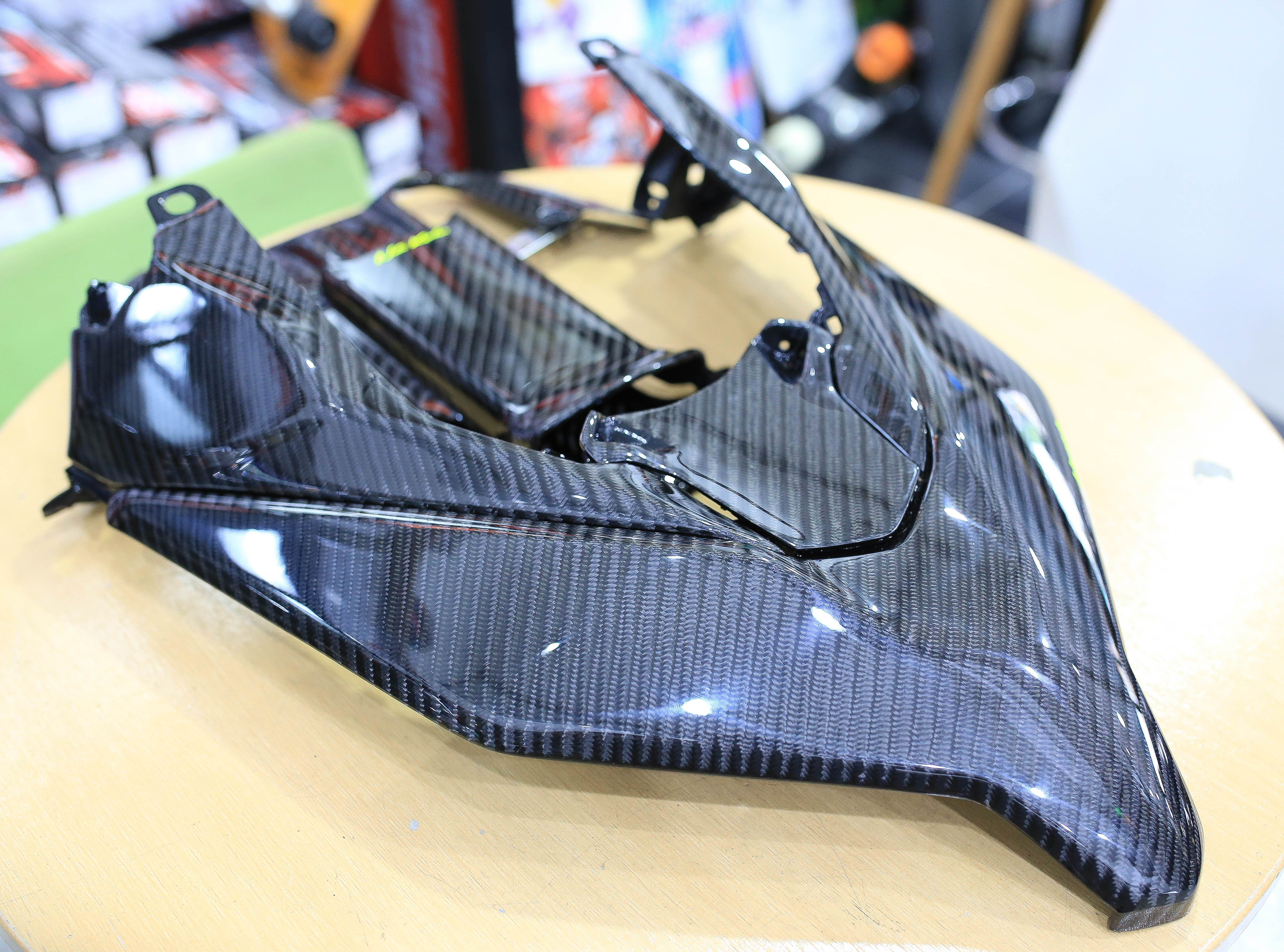 ชุดหน้าซิ่งคาร์บอนเเท้ลาย 4 FORZA350 by NoteKevlar