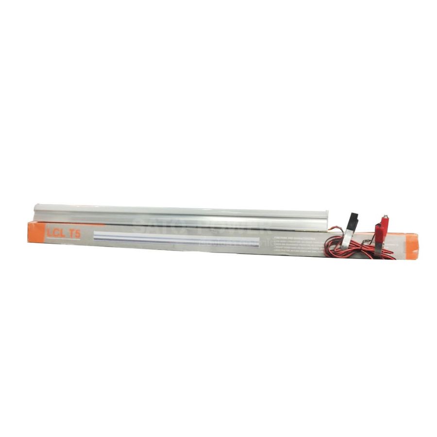 ์NS/ Lumira หลอดไฟคีบแบตเตอรี่ LCL T5 LED Lamp 9W แสงสีขาว เดย์ไลท์ ลูมีร่า หลอดไฟดีซี หลอดไฟDC คีบแบตเตอรี่ LCL T5 LED Lamp 9W DL