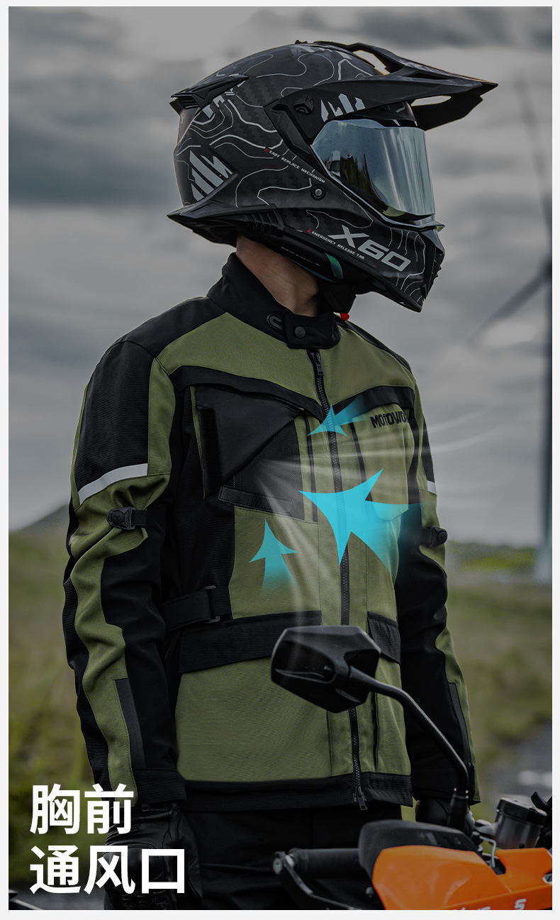 เสื้อการ์ดกันน้ำได้ MOTOWOLF JM3