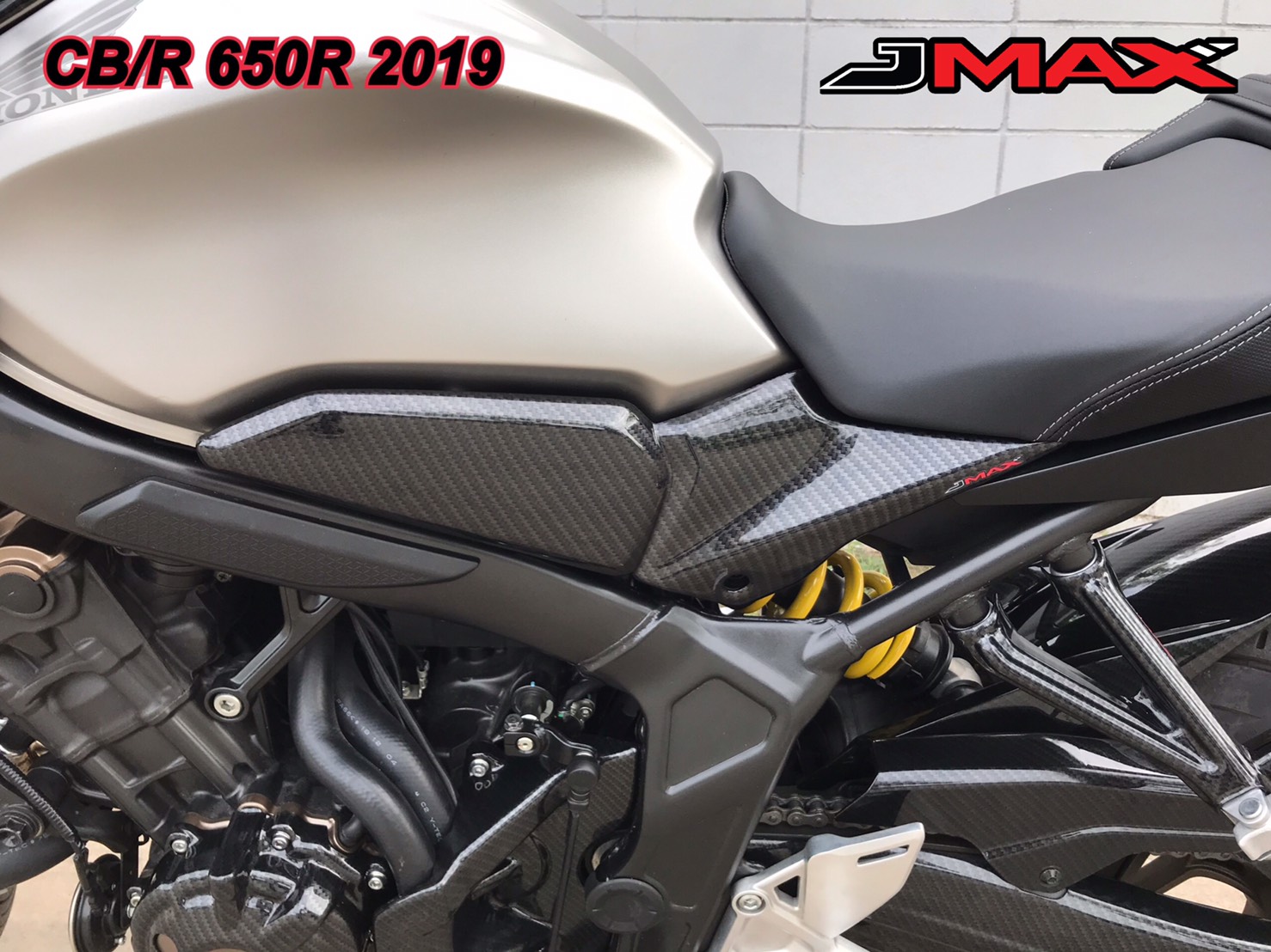 ครอบข้างเบาะ ลายฟิมล์ 6D CB 650R 2019 J-MAX ราคา1750